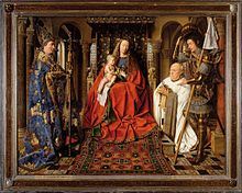 "Madonna of the Canon van der Paele" by Jan van Eyck