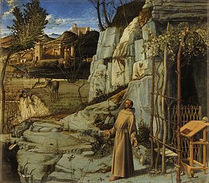 "Saint Francis in the Desert" by Giovanni Bellini