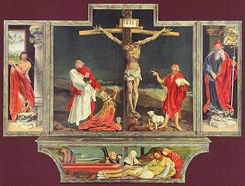 "Crucifixion" by Matthias Grunewald