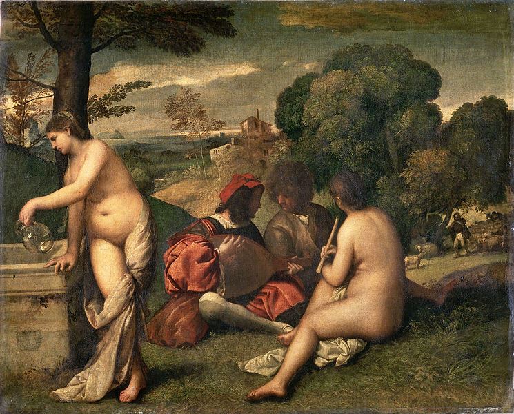 "Pastoral Concert" by Titian