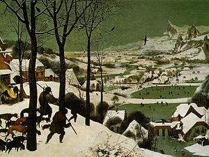 "Hunters in the Snow" by Pieter Bruegel the Elder