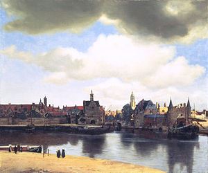 "View of Delft" by Johannes Vermeer