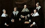 The Regentesses of the Old Men's Home in Haarlem" by Frans Hals