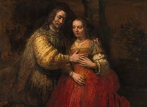"The Jewish Bride" by Rembrandt van Rijn