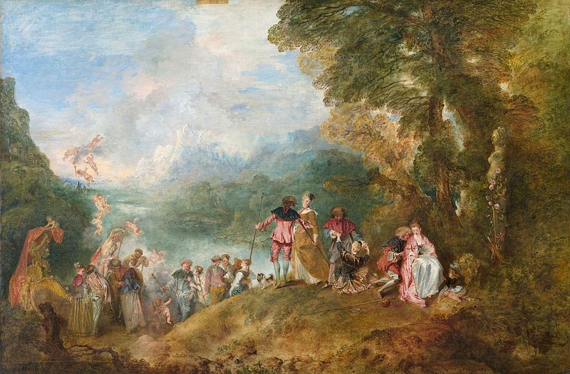 "The Embarkation for Cythera" by Antoine Watteau