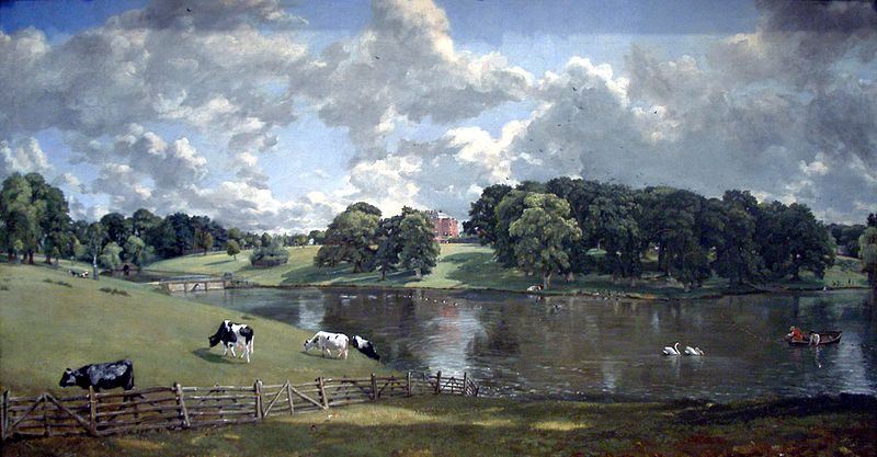 "Wivenhoe Park, Essex" by John Constable