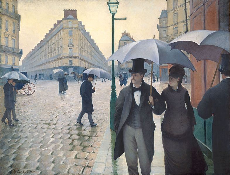 "Paris Street in Rainy Weather" by Gustave Caillebotte